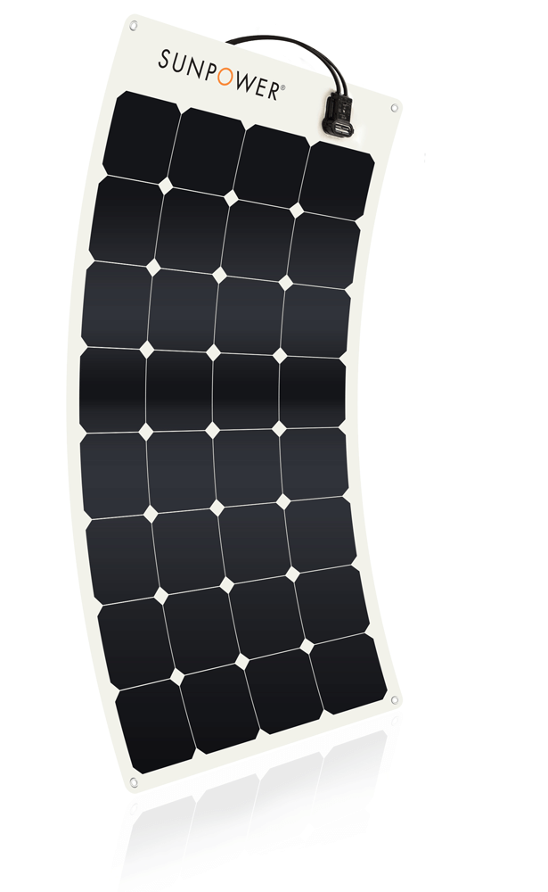 SUNPOWER® SPR-E-Flex 100-110W solcellepanel